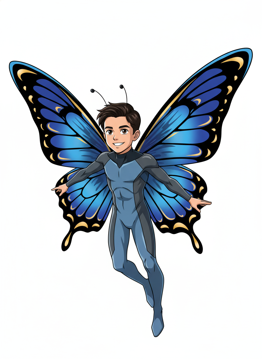 Andrew the Flutterby - Classic Anime