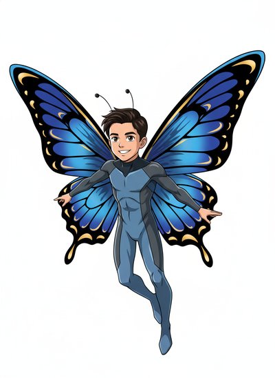 Andrew's Butterfly Adventure 🦋 - Classic Anime