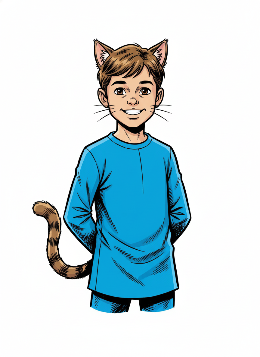 Andrew the Kitty - Comic Book