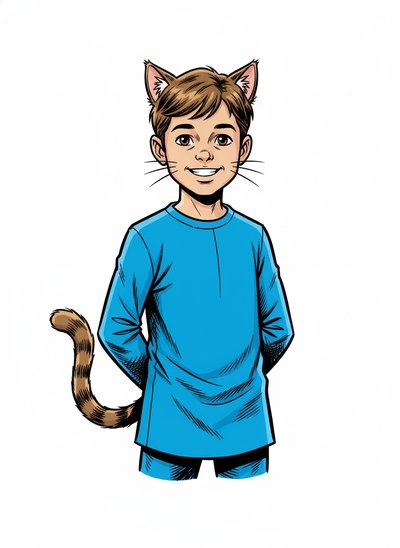 Andrew's Cat Capers 🐱 - Comic Book