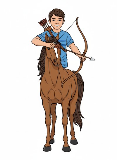 Andrew's Magical Centaur Adventure 🐴 - Classic Coloring Book