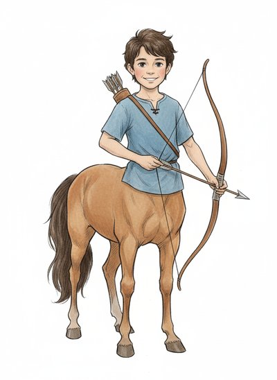 Andrew's Magical Centaur Adventure 🐴 - Gentle Pencil