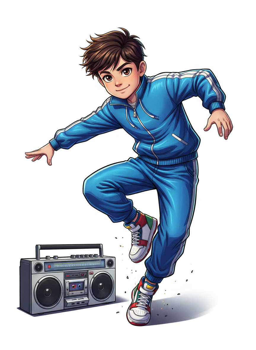 Andrew the Breakdance Star - Webtoon Anime