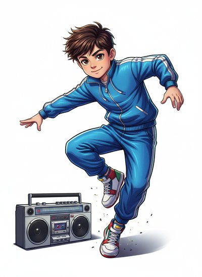 Andrew's Breakdancing Adventure 🎶 - Webtoon Anime