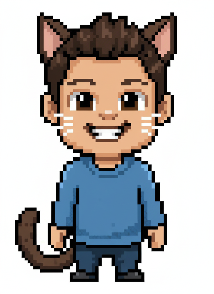 Andrew the Kitty - Pixel Art