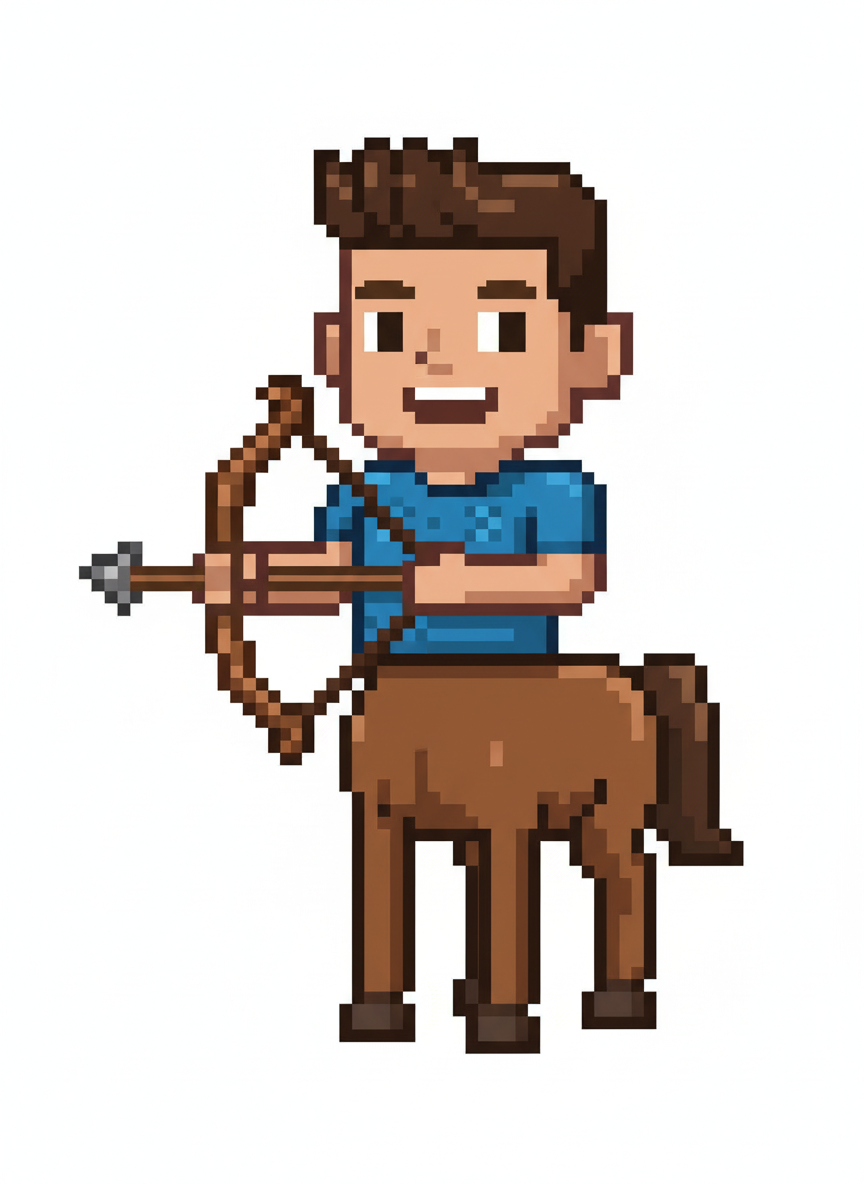 Andrew the Brave Centaur - Pixel Art