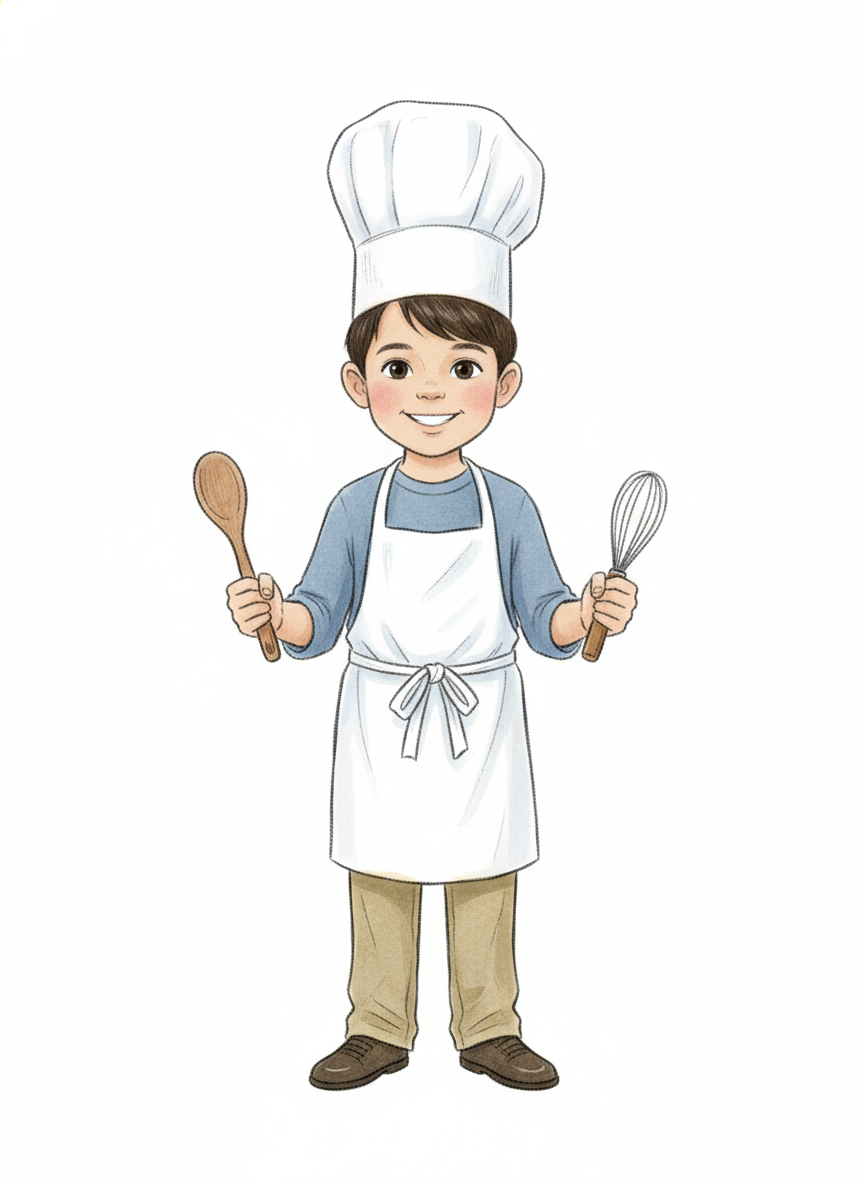 Andrew the Culinary Whiz - Gentle Pencil