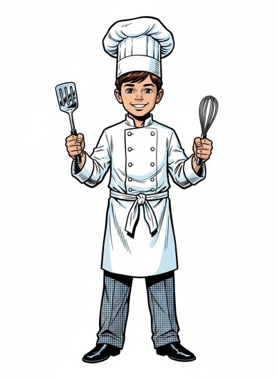 My Wee Chef Andrew 🇸🇨 - Comic Book