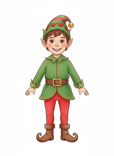 My Wee Elf Andrew 🎄 - Gentle Pencil