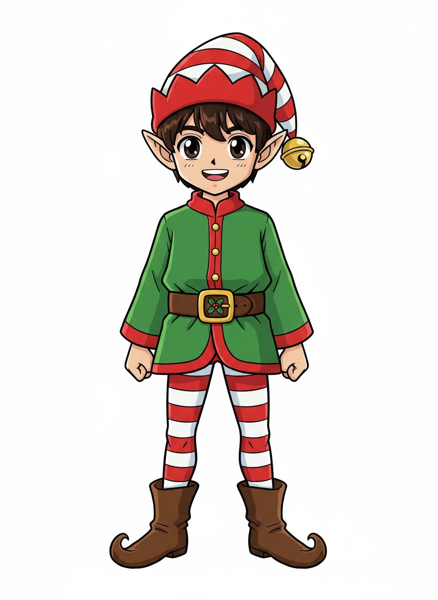 Andrew the Jolly Elf - Classic Anime