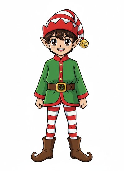 My Wee Elf Andrew 🎄 - Classic Anime
