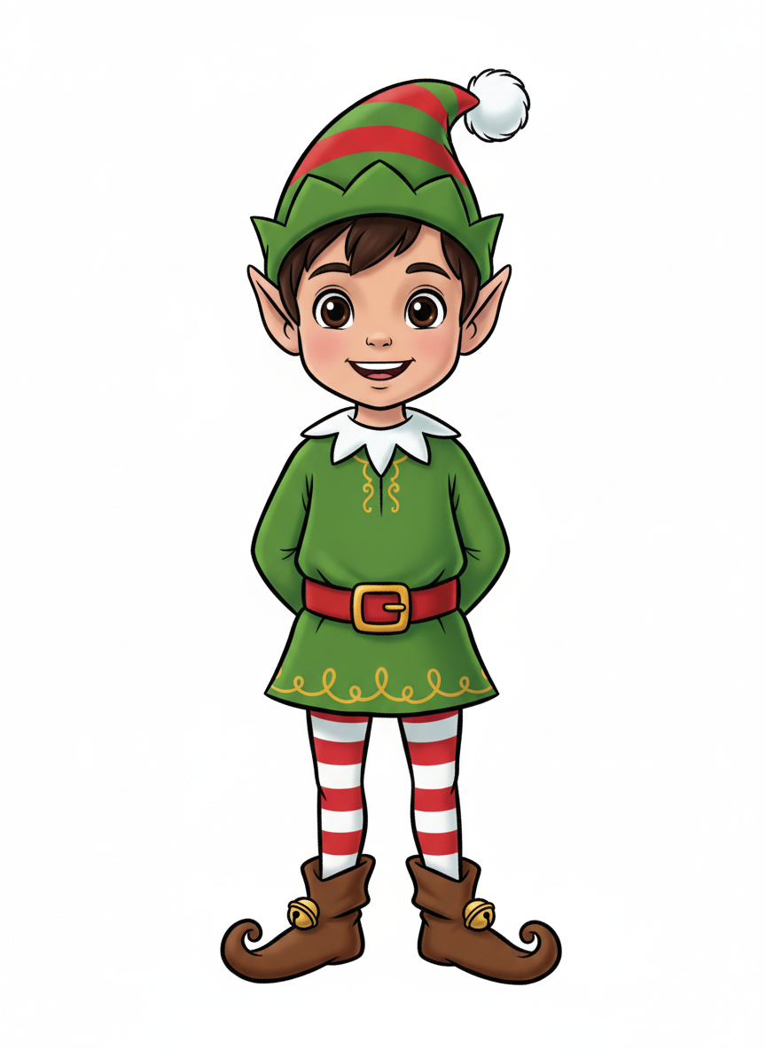 Andrew the Jolly Elf - Golden Age Animation