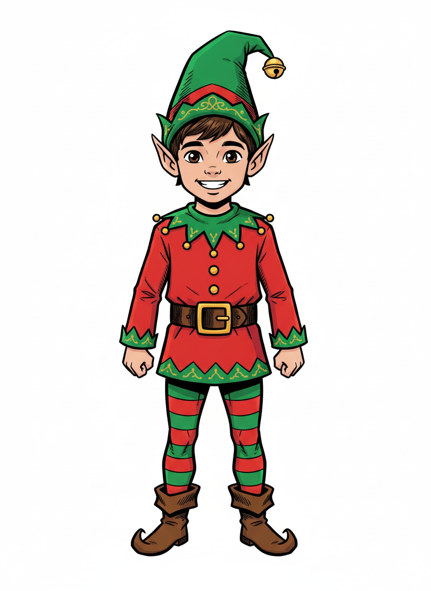 Andrew the Jolly Elf - Comic Book