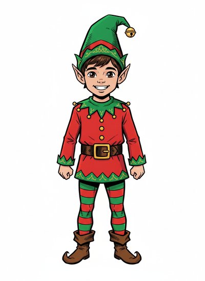 My Wee Elf Andrew 🎄 - Comic Book
