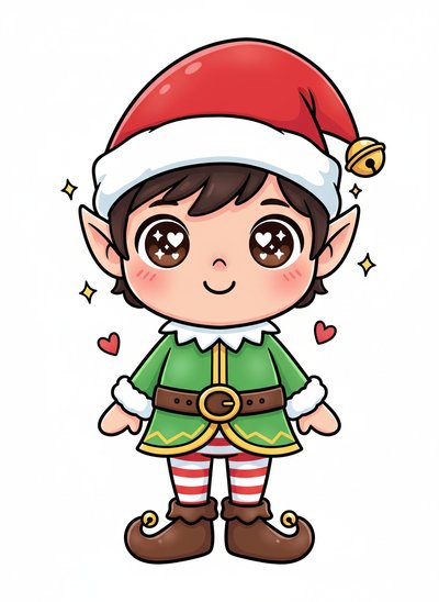 My Wee Elf Andrew 🎄 - Kawaii Cute