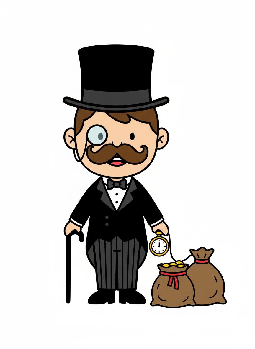 Andrew the Dapper Millionaire - Preschool Simple