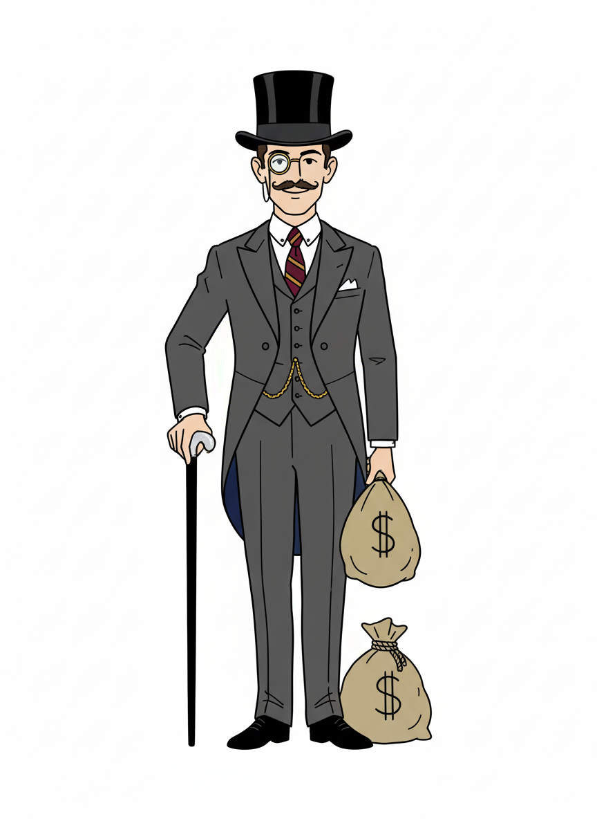 Andrew the Dapper Millionaire - Minimalist