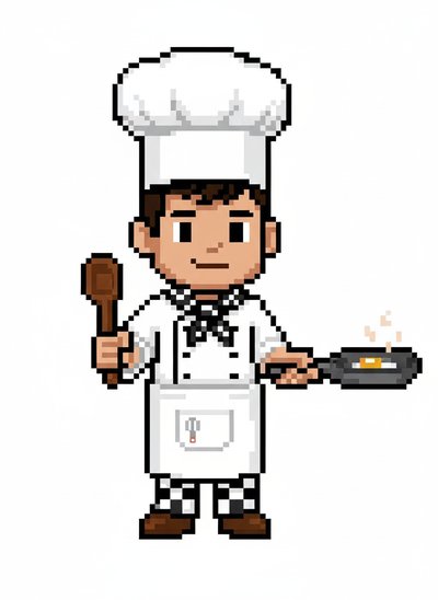 My Wee Chef Andrew 🇸🇨 - Pixel Art