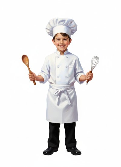 My Wee Chef Andrew 🇸🇨 - Impressionist Painting