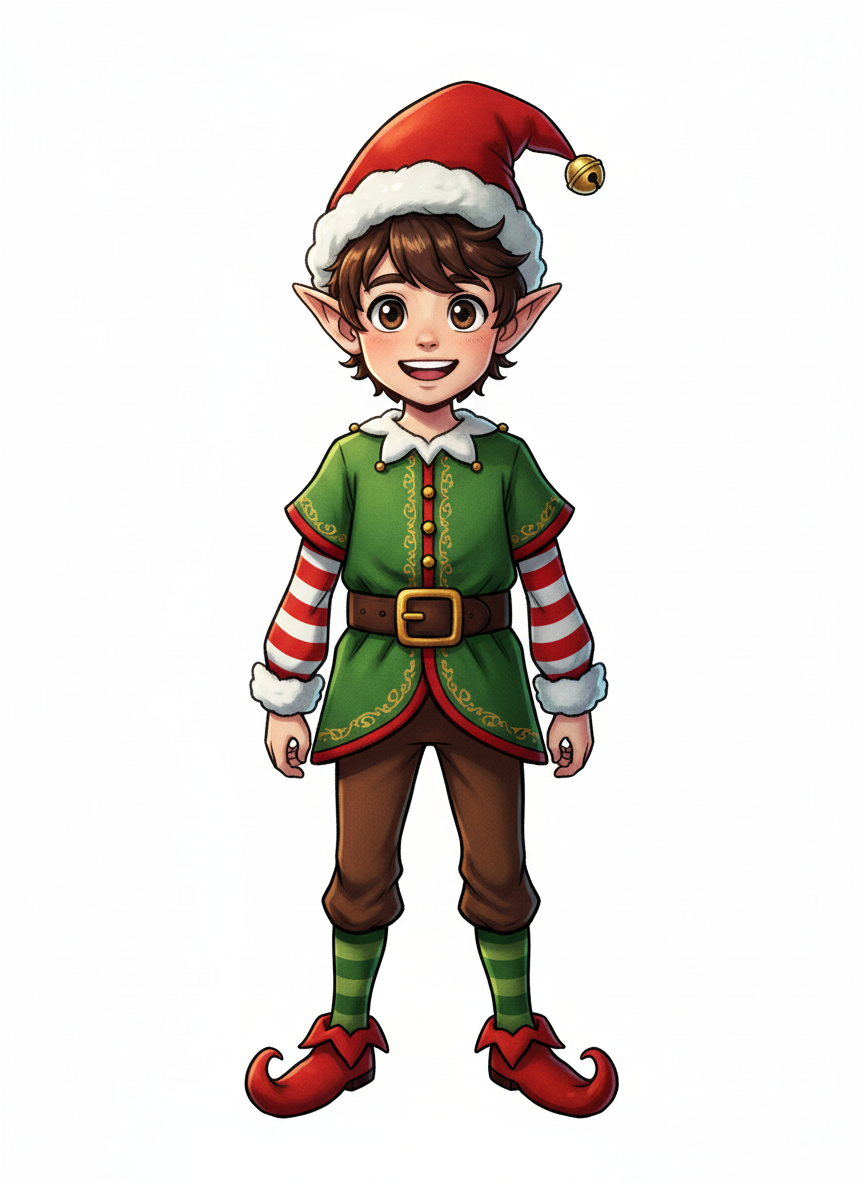 Andrew the Jolly Elf - Webtoon Anime