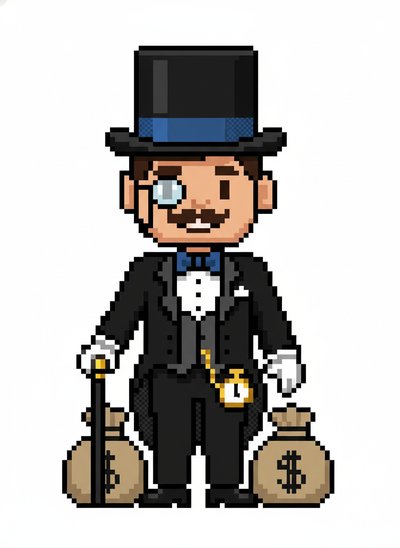 Andrew's Millionaire Fantasy 🌟 - Pixel Art