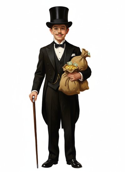 Andrew's Millionaire Fantasy 🌟 - Impressionist Painting