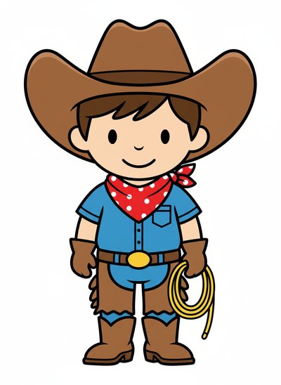 My Wee Lad's Cowboy Adventure - Preschool Simple