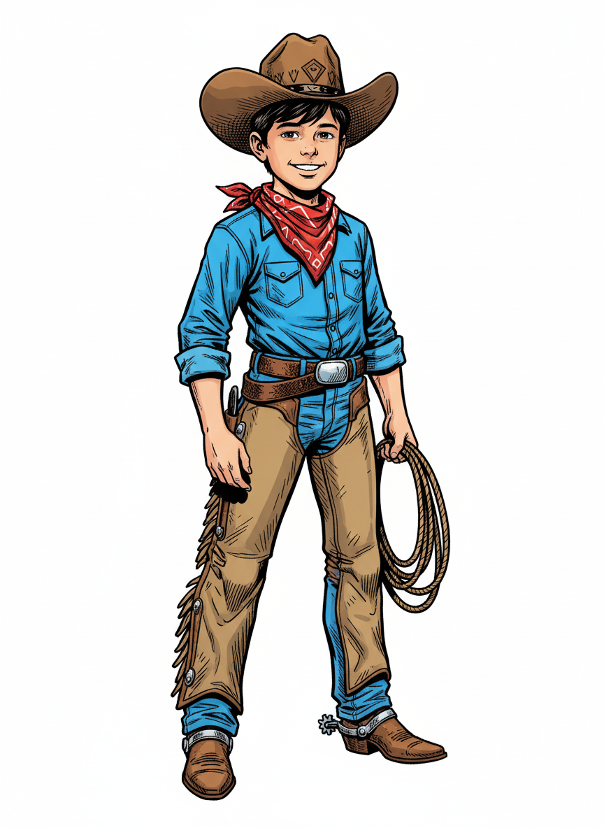 Andrew the Rodeo Star - Comic Book