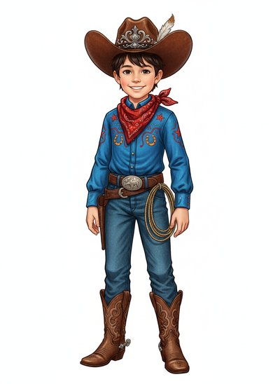 My Wee Lad's Cowboy Adventure - Fairy Tale Classic