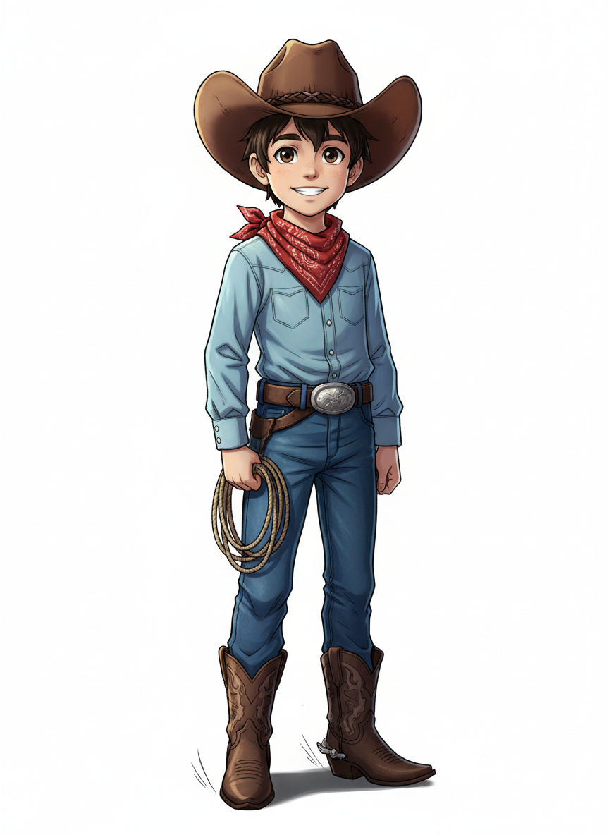Andrew the Rodeo Star - Webtoon Anime