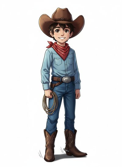My Wee Lad's Cowboy Adventure - Webtoon Anime