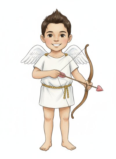 My Wee Cupid Andrew 🎯 - Gentle Pencil