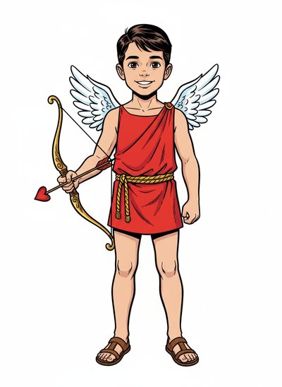 My Wee Cupid Andrew 🎯 - Comic Book