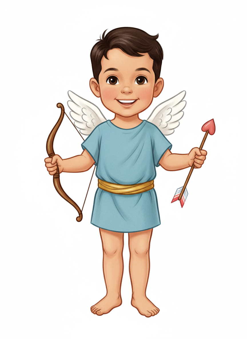 Cupid Andrew - Vintage Storybook