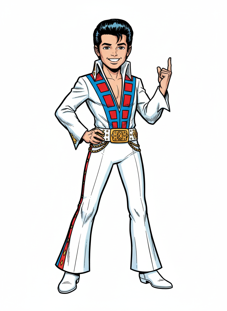 Andrew the Hip-Shakin' Star - Comic Book