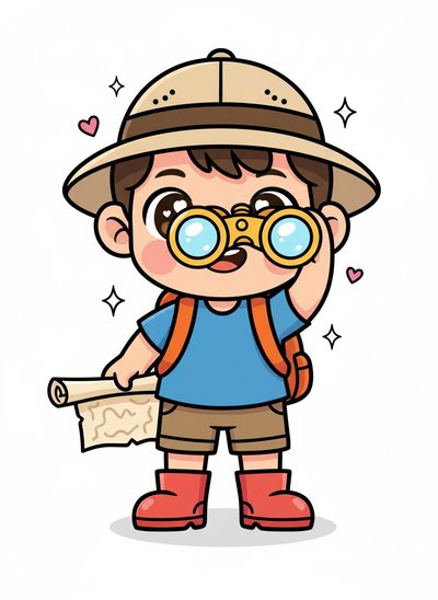 Andrew's Explorer Adventures - Kawaii Cute