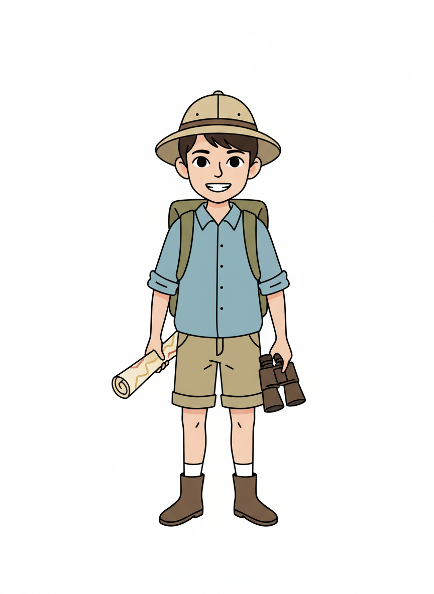 Andrew the Brave Explorer - Minimalist