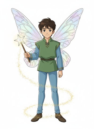 Andrew's Fairy Adventure 🌟 - Classic Anime