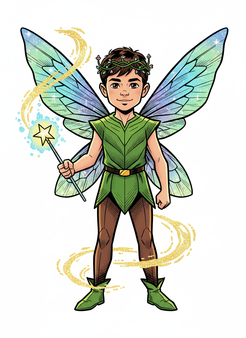 Fairy Andrew - Comic Book