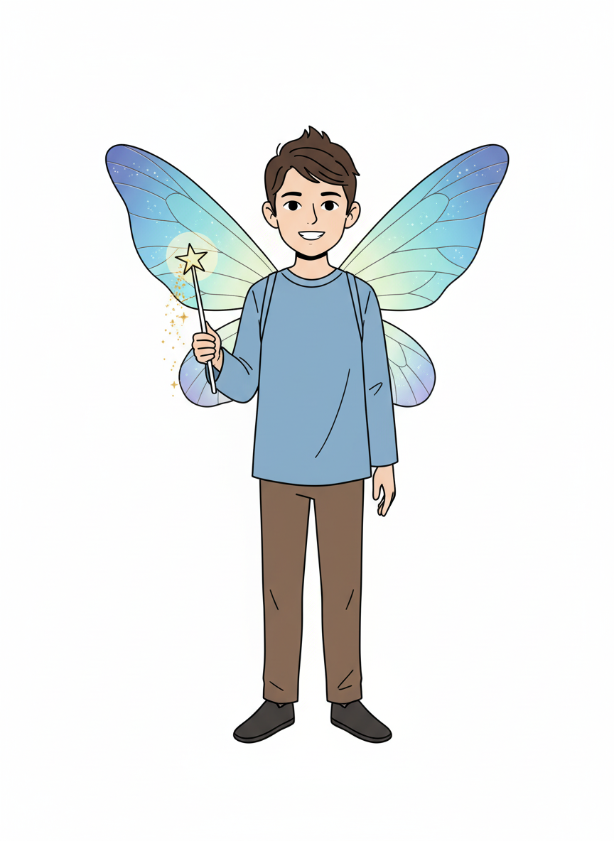 Fairy Andrew - Minimalist