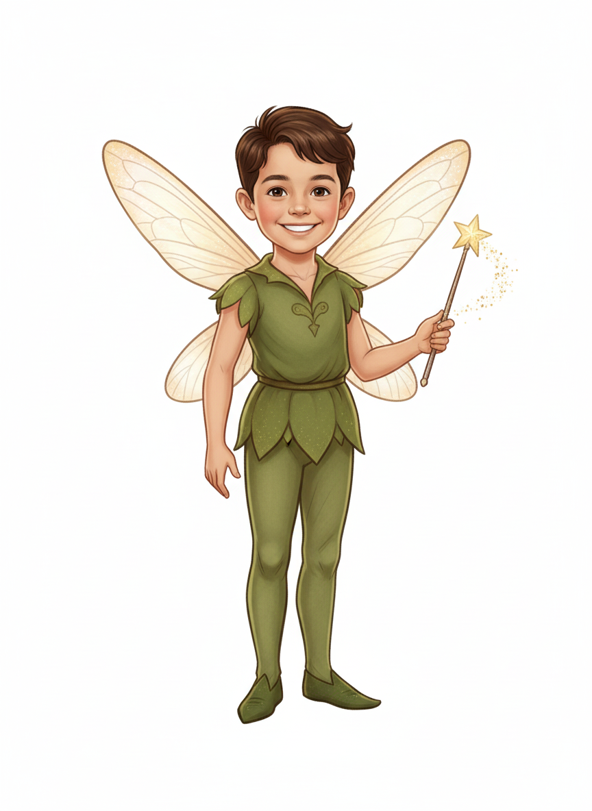Fairy Andrew - Vintage Storybook