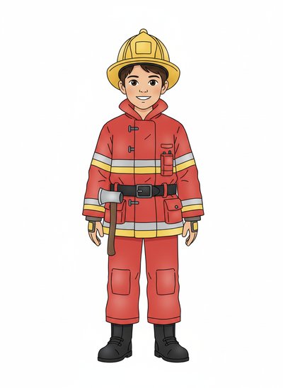 Andrew's Firefighting Adventures 🚒 - Minimalist