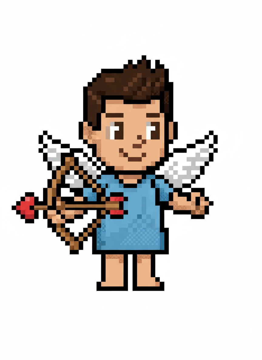 Cupid Andrew - Pixel Art
