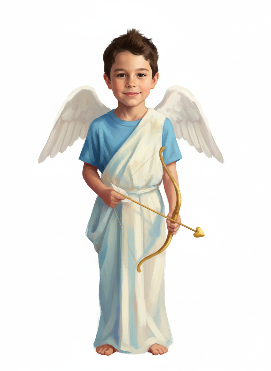 Cupid Andrew - Impressionist Painting