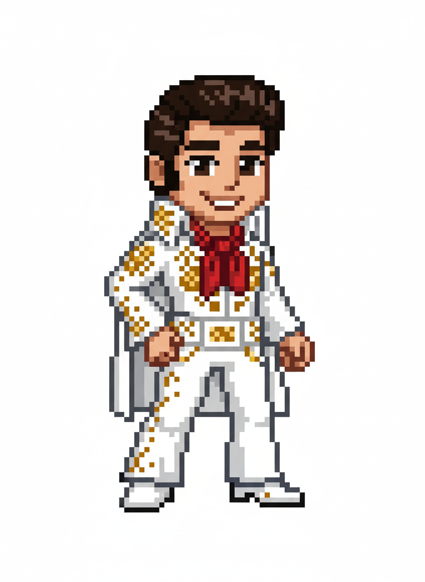 Andrew the Hip-Shakin' Star - Pixel Art