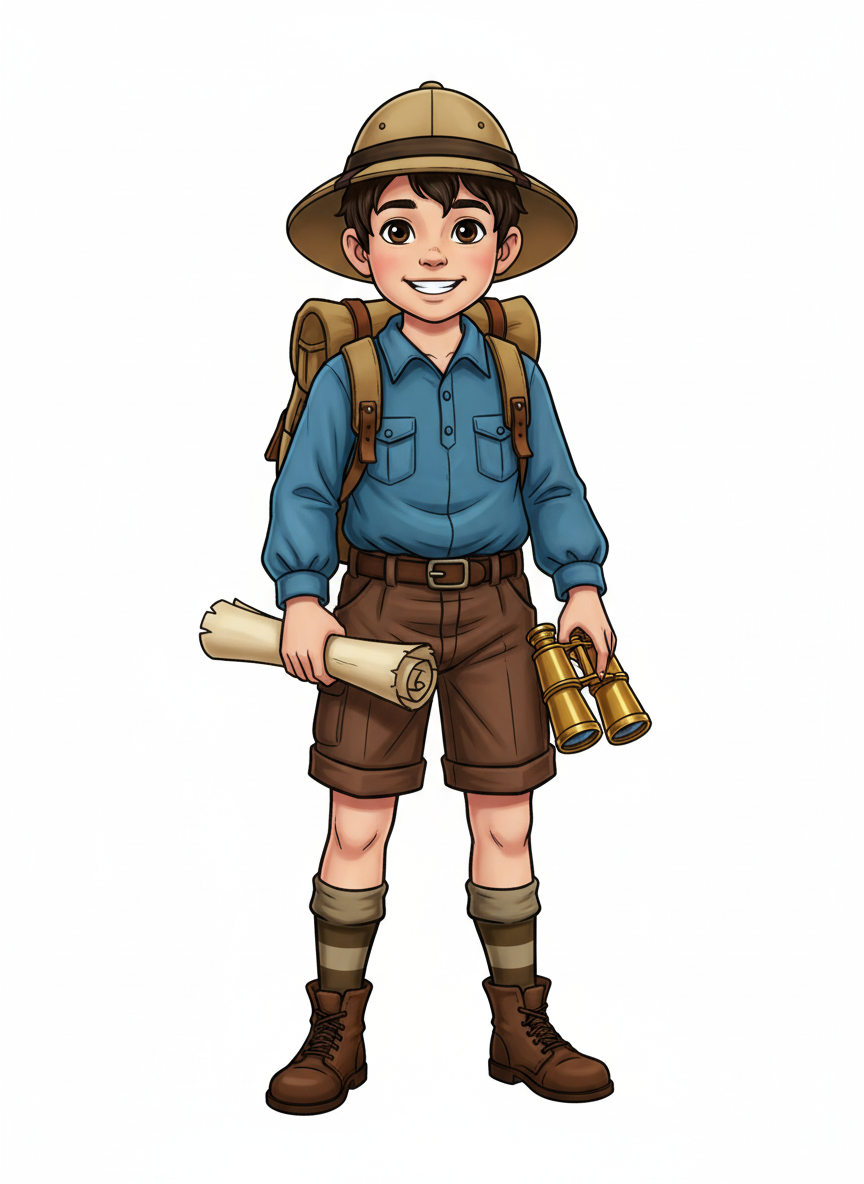 Andrew the Brave Explorer - Fairy Tale Classic