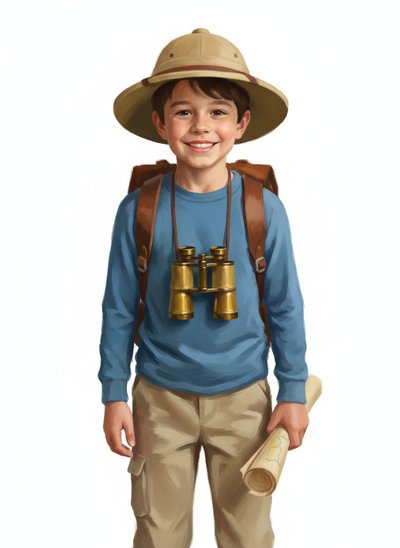 Andrew's Explorer Adventures - Impressionist Painting