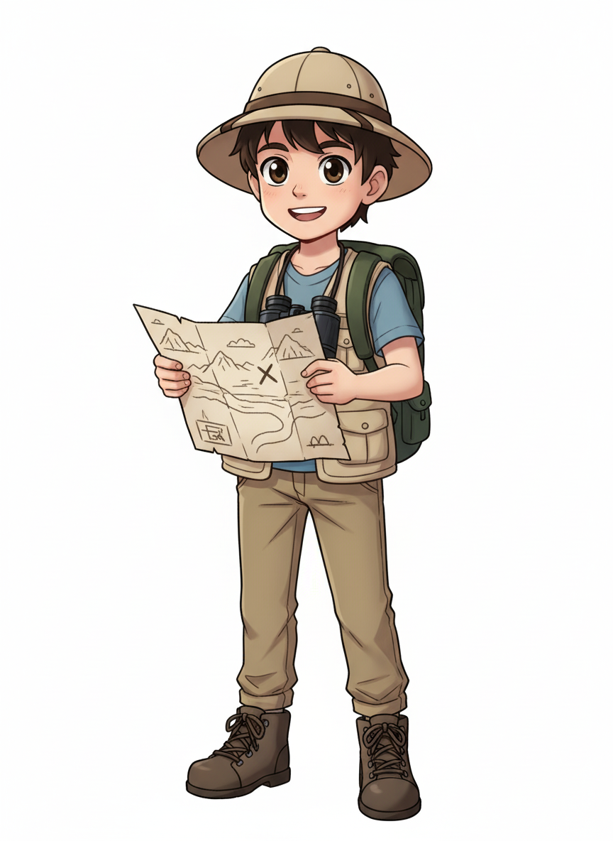 Andrew the Brave Explorer - Webtoon Anime