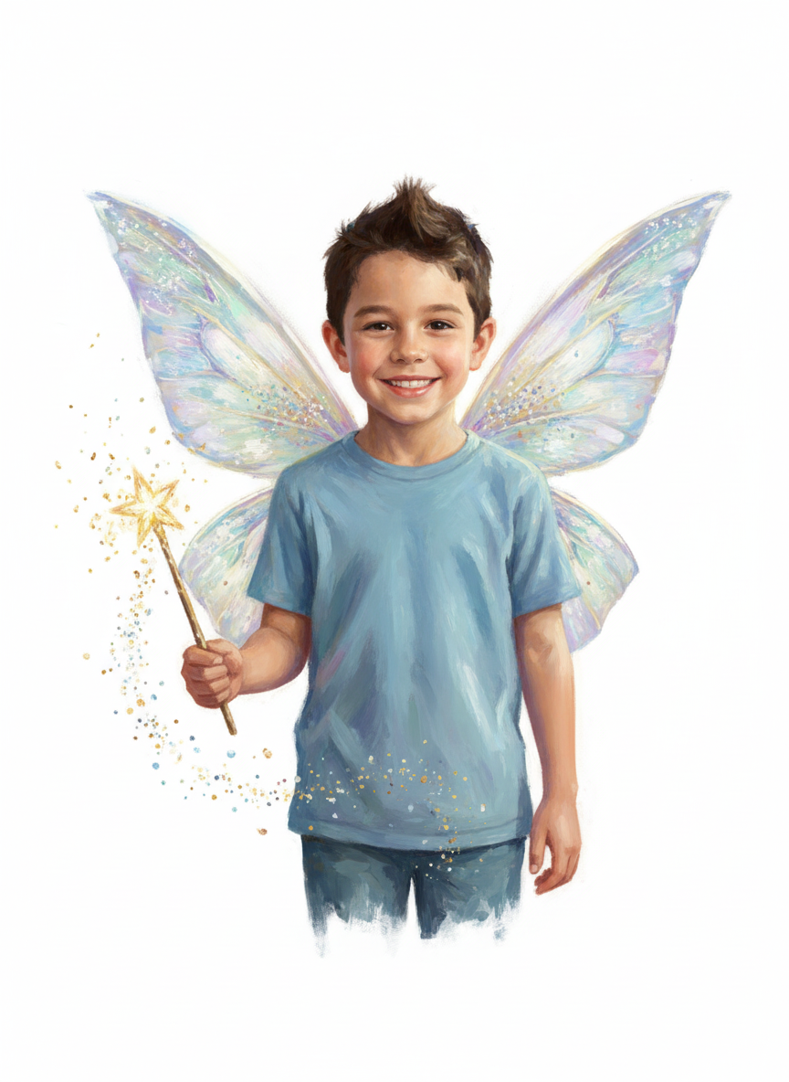 Fairy Andrew - Impressionist Painting