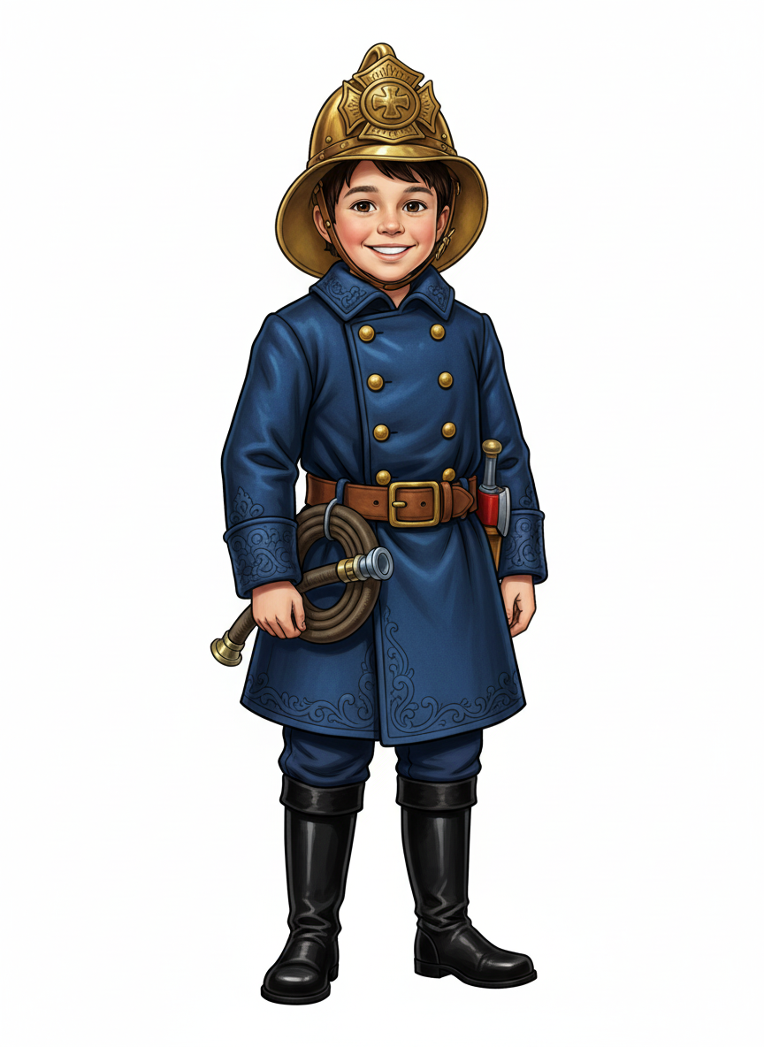 Brave Andrew the Firefighter - Fairy Tale Classic